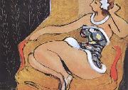 Henri Matisse Dancer Sitting in an Armchair (mk35) oil painting picture wholesale